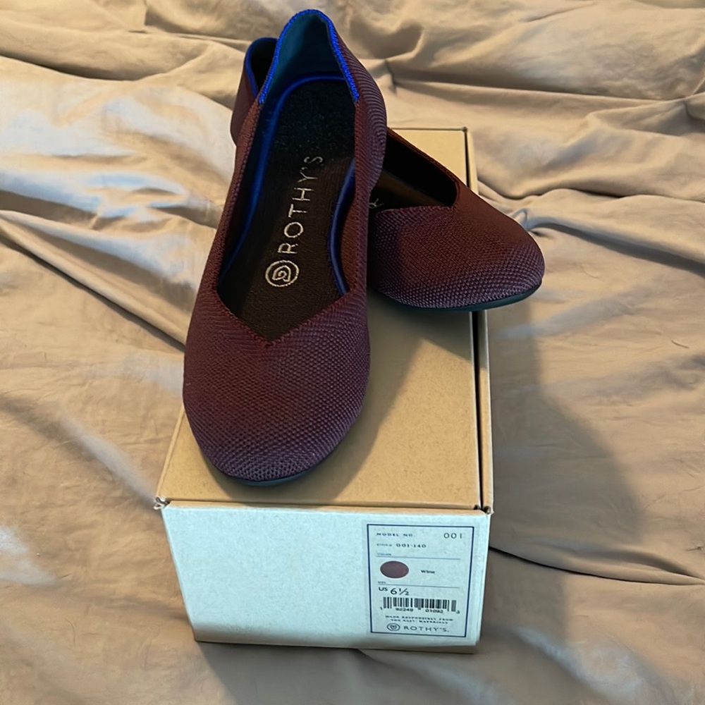 Rothy’s Retired Wine Color Flat